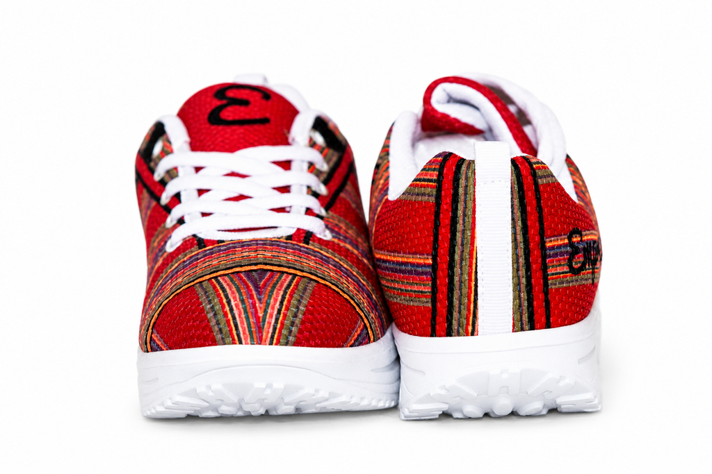 Sunset weave Red